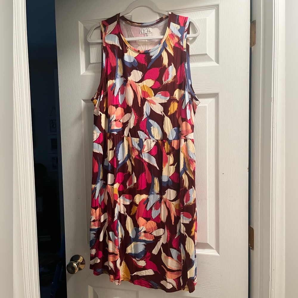 Maurice’s Plus Size Sleeveless Floral Dress